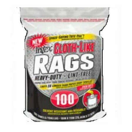 INTEX SUPPLY Cloth-Like Rags - 100 Count IN572442